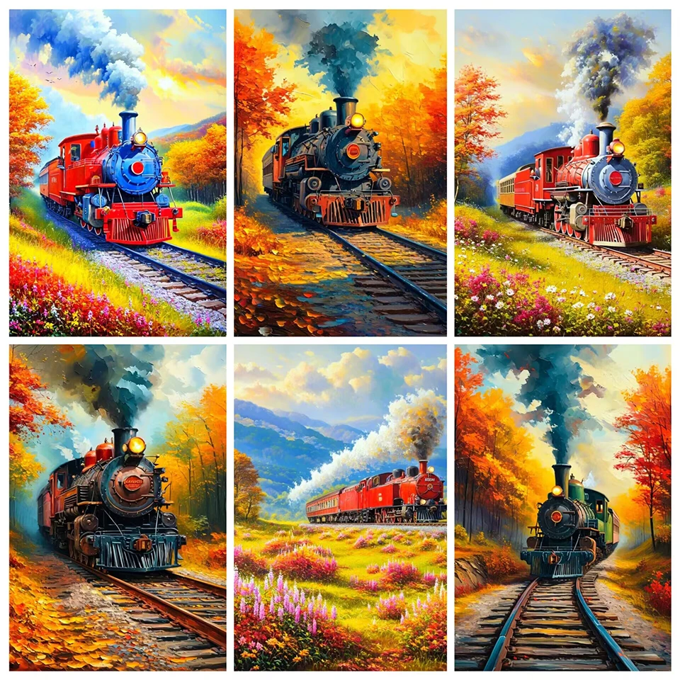 Train Nature Scenery Diamond Painting Full Drill Printed Cross Stitch Offers Mosaic Embroidery Set Home Decor 5D DIY Art New
Train Nature Scenery Diamond Painting Full Drill Printed Cross Stitch Offers Mosaic Embroidery Set Home Decor 5D DIY Art New