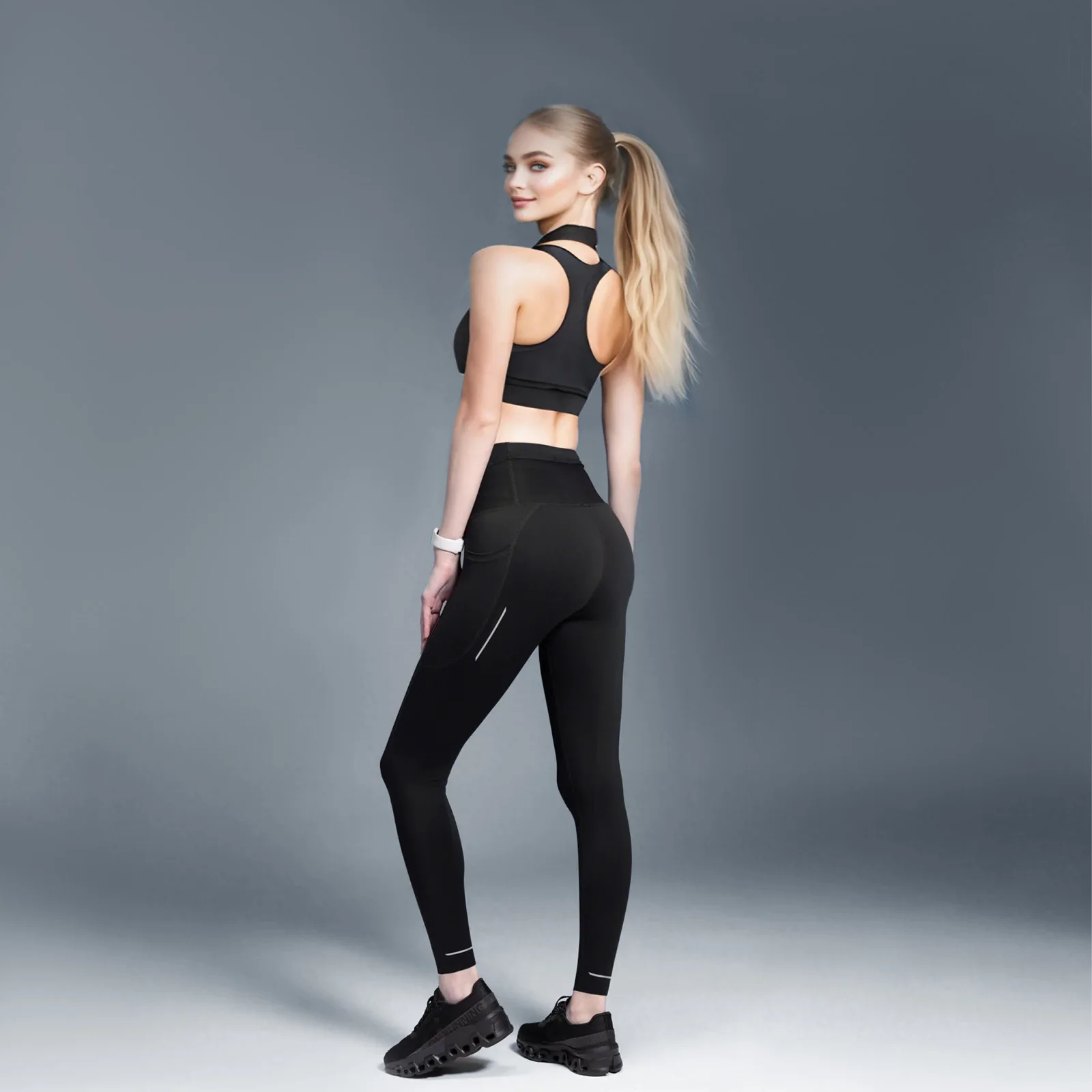 Azzix Women's High Waisted Scrunch Butt Lifting Tummy Control Training leggings with Mutiple Pockets, 360° Reflective Night Runn
Azzix Women's High Waisted Scrunch Butt Lifting Tummy Control Training leggings with Mutiple Pockets, 360° Reflective Night Runn