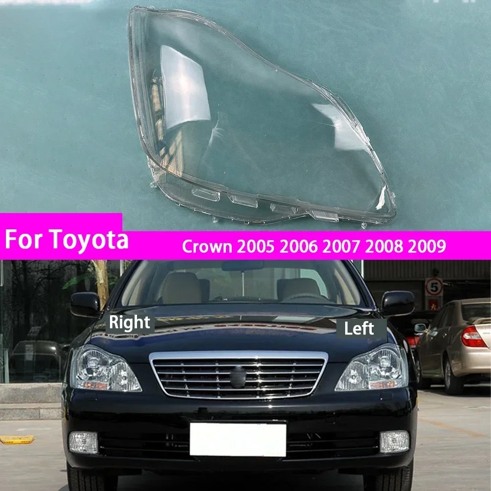For Toyota Crown 2005 2006 2007 2008 2009 Headlamp Transparent Cover Lamp Shade Headlight Shell Lens Plexiglass Replace Original
For Toyota Crown 2005 2006 2007 2008 2009 Headlamp Transparent Cover Lamp Shade Headlight Shell Lens Plexiglass Replace Original