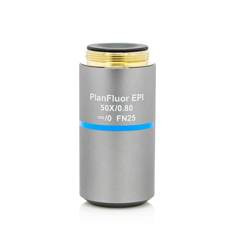 50x Metallographic Plan Semi-Apochromatic Infinite High Numerical Aperture Long Working Distance Fluorescence Objective Lens
50x Metallographic Plan Semi-Apochromatic Infinite High Numerical Aperture Long Working Distance Fluorescence Objective Lens