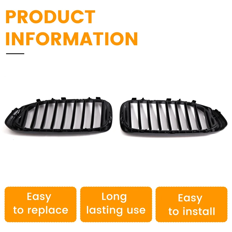 WF-Front Bumper Grilles Line Style Racing Grilles For BMW 5-Series G30/G31/G38 530I 540I 550I
WF-Front Bumper Grilles Line Style Racing Grilles For BMW 5-Series G30/G31/G38 530I 540I 550I
