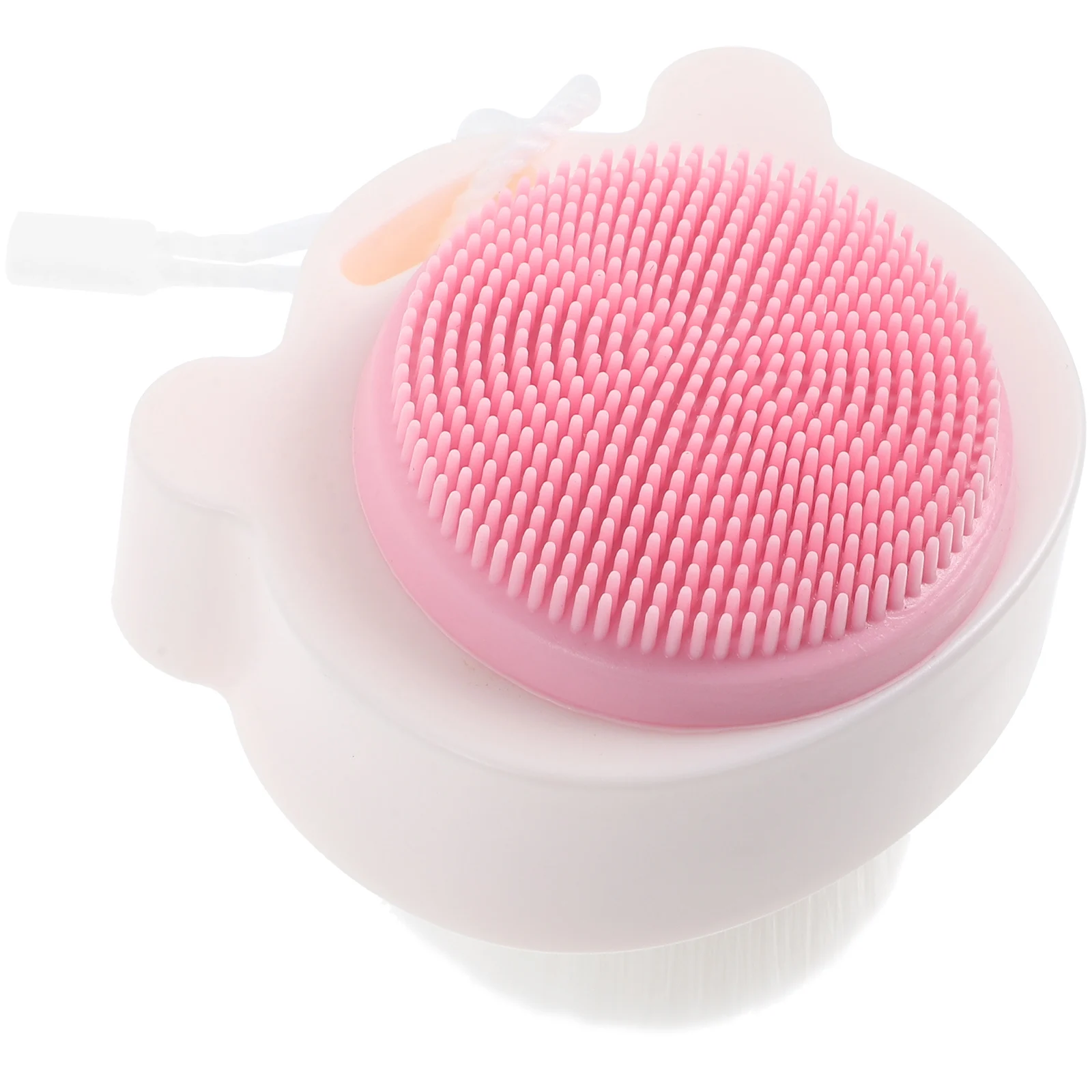 Face Washing Brush Soft Silicone Bristles Gentle Cleansing Pink White Handle Facial Exfoliator Women Men Beauty 
Face Washing Brush Soft Silicone Bristles Gentle Cleansing Pink White Handle Facial Exfoliator Women Men Beauty