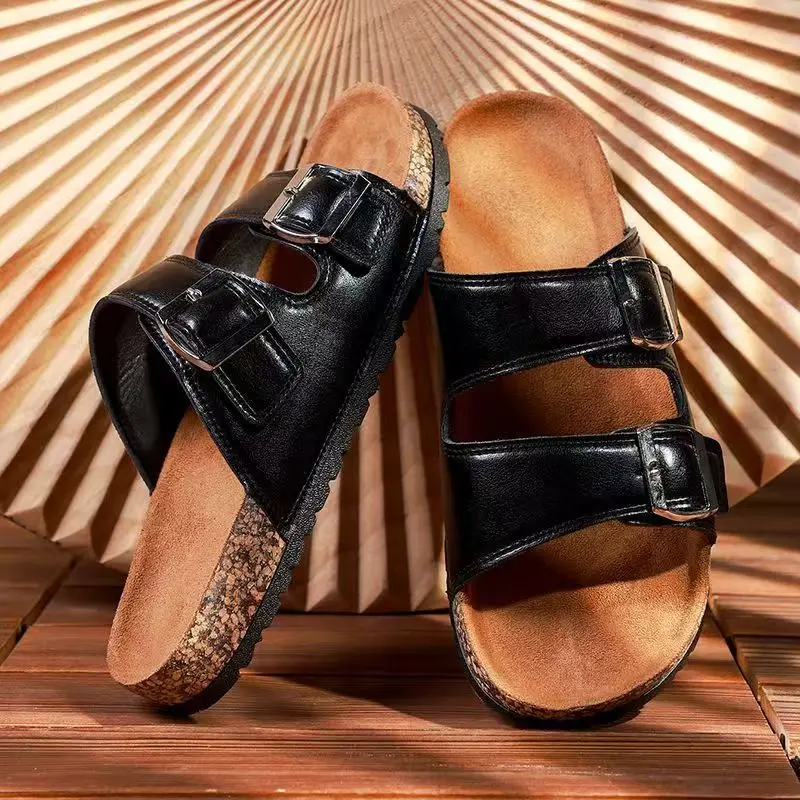 2026 Summer women's fashionable casual flip-flops with retro simple design double-buttoned for beach wear suitable for couples
2026 Summer women's fashionable casual flip-flops with retro simple design double-buttoned for beach wear suitable for couples