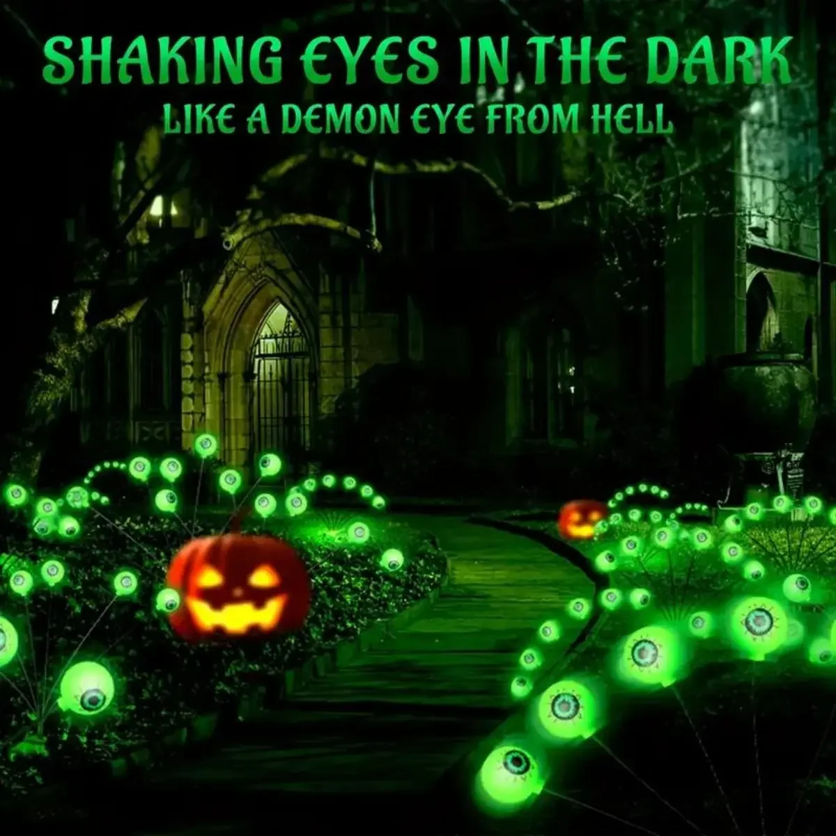 Outdoor Halloween Eyeball String Lights/hat pumpkin lantern decorative light solar Suitable For Horror Atmosphere Decoration
Outdoor Halloween Eyeball String Lights/hat pumpkin lantern decorative light solar Suitable For Horror Atmosphere Decoration