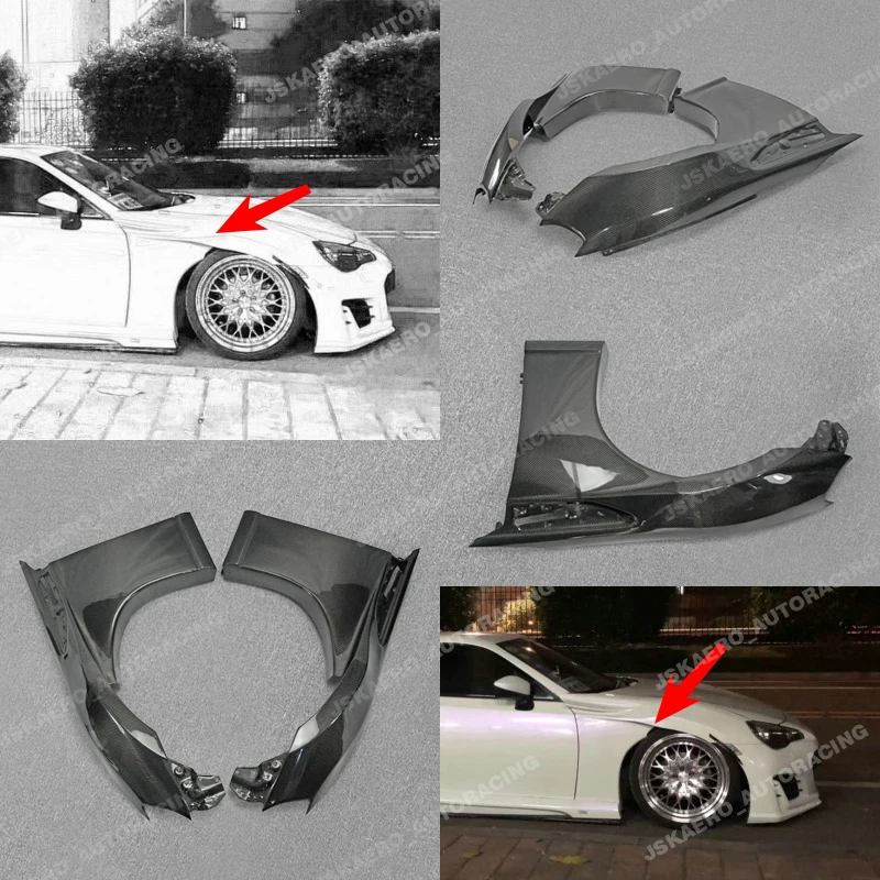 For Subaru 12-18 BRZ Front Fender Wider +20mm MudGuards Carbon Fiber 2pcs Guards car Bodykits
For Subaru 12-18 BRZ Front Fender Wider +20mm MudGuards Carbon Fiber 2pcs Guards car Bodykits