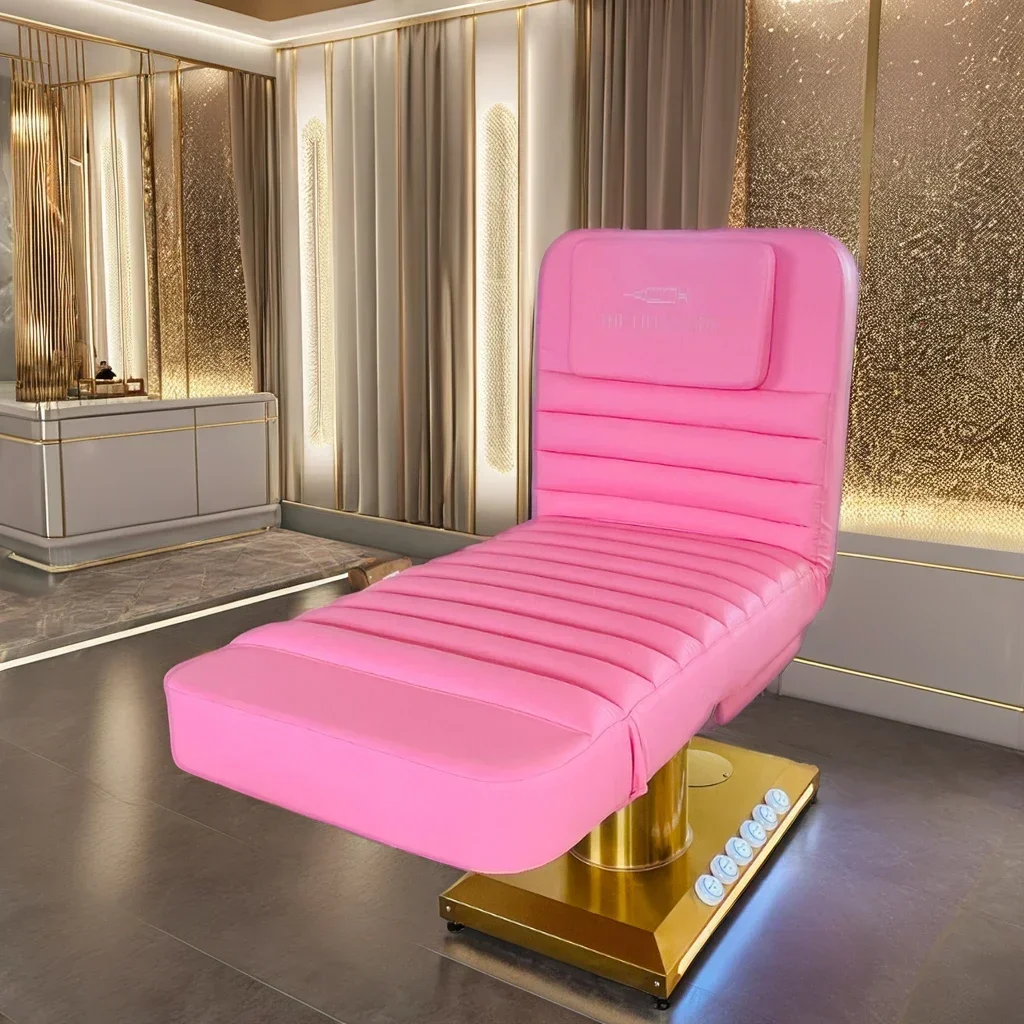 3 motor pink gold stainless steel base electric facial massage bed
3 motor pink gold stainless steel base electric facial massage bed