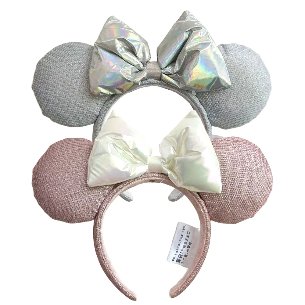 Disney Silver Pink Mouse Ear Headband For Adults Headband Mickey PP Cotton Headband Silver White Bow Ear Accessories Headwear
Disney Silver Pink Mouse Ear Headband For Adults Headband Mickey PP Cotton Headband Silver White Bow Ear Accessories Headwear