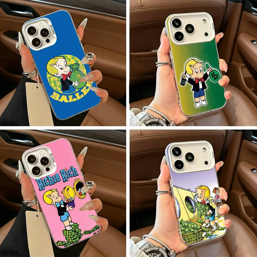Money Boy R-Richie r-rich Phone Case For iPhone 11 12 13 14 15 16Pro Max Plus white silver Phone Cover
Money Boy R-Richie r-rich Phone Case For iPhone 11 12 13 14 15 16Pro Max Plus white silver Phone Cover