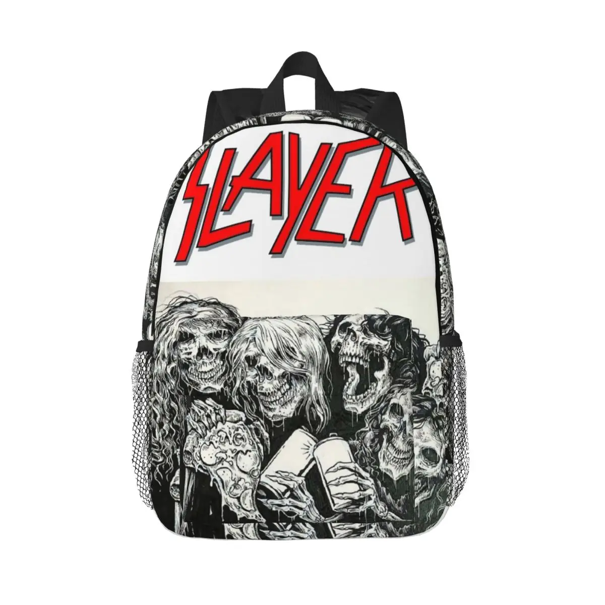 Рюкзак с логотипом Heavy Metal Rock Slayer, Лидер продаж, рюкзак большой емкости для мальчиков и девочек, сумки на плечо для мужчин и женщин, школьная сумка
Рюкзак с логотипом Heavy Metal Rock Slayer, Лидер продаж, рюкзак большой емкости для мальчиков и девочек, сумки на плечо для мужчин и женщин, школьная сумка