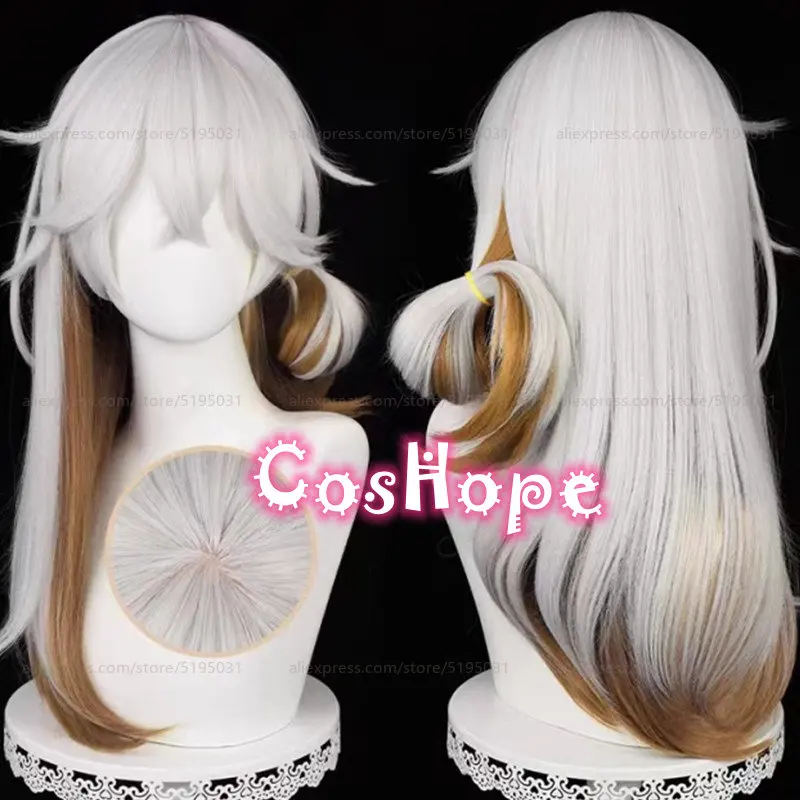Medicine Pocket Cosplay Wig 60cm Wig Silver White Brown Wig Cosplay Anime Cosplay Wig Heat Resistant Synthetic Wigs
Medicine Pocket Cosplay Wig 60cm Wig Silver White Brown Wig Cosplay Anime Cosplay Wig Heat Resistant Synthetic Wigs
