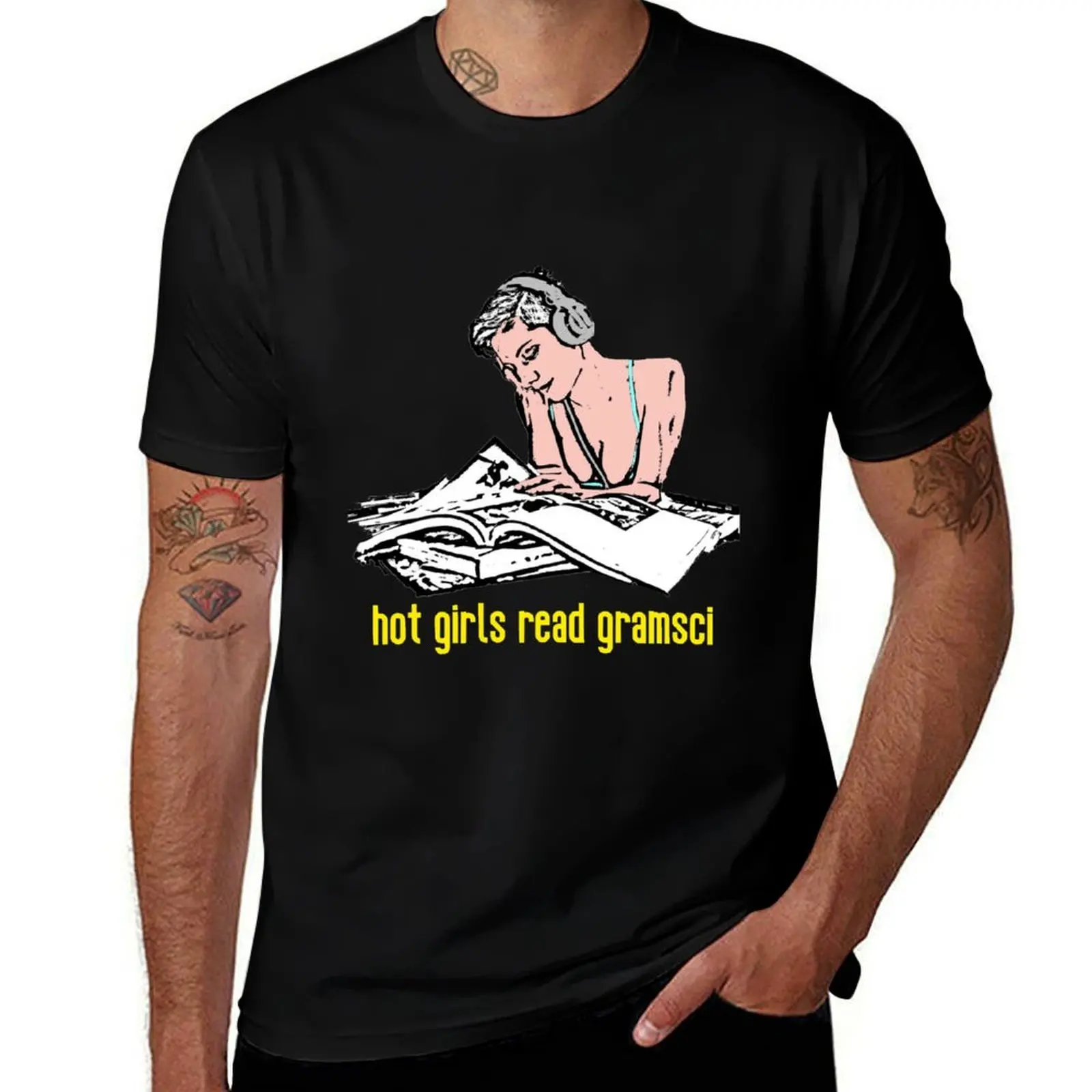 Hot Girls Read Antonio Gramsci T-Shirt man t shirts cotton cotton t shirt man T-Shirt
Hot Girls Read Antonio Gramsci T-Shirt man t shirts cotton cotton t shirt man T-Shirt