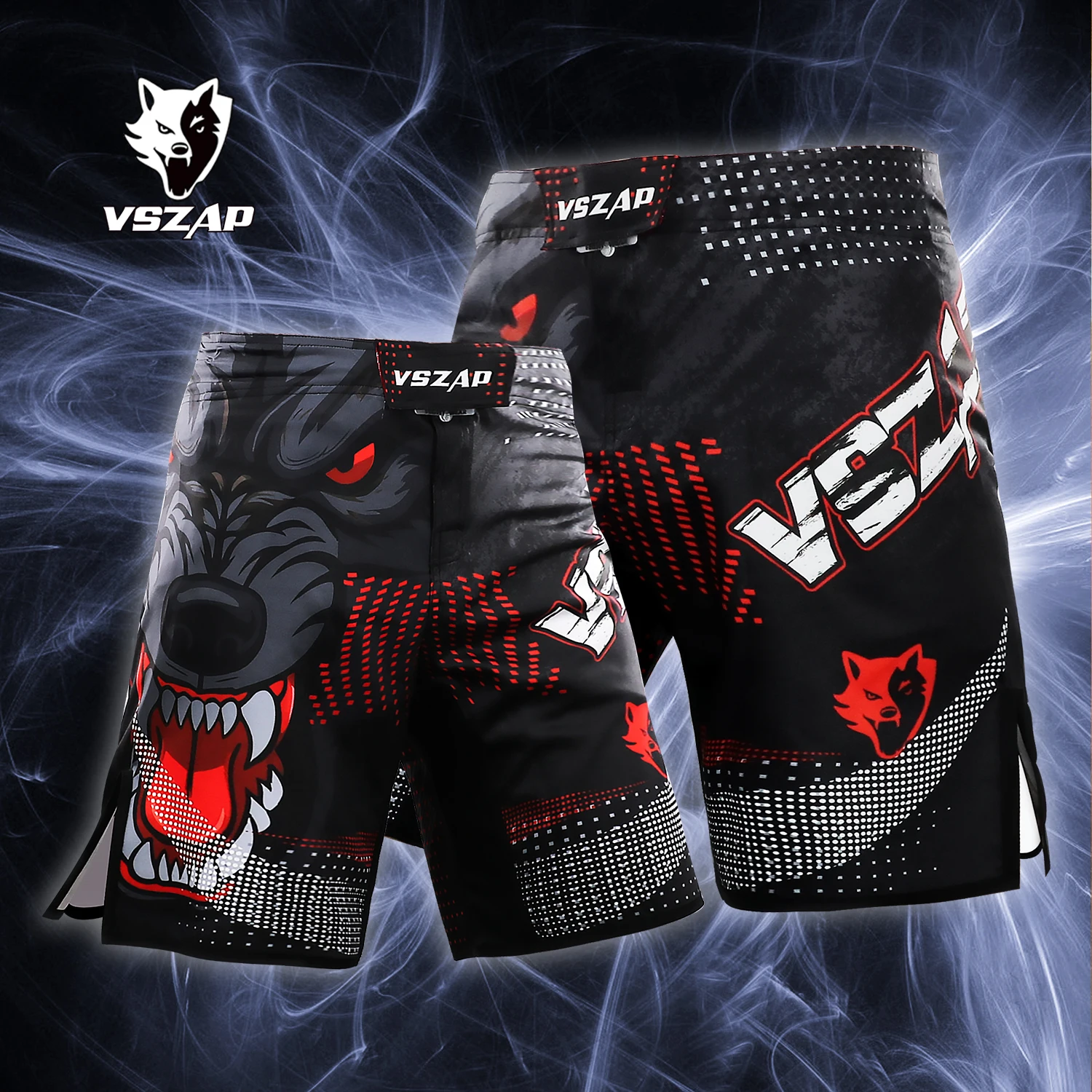 VSZAP Dark Knight Wolf King Men's Combat Sports Boxing Training Shorts Breathable Quick Dry Lightweight Fitness Running
VSZAP Dark Knight Wolf King Men's Combat Sports Boxing Training Shorts Breathable Quick Dry Lightweight Fitness Running