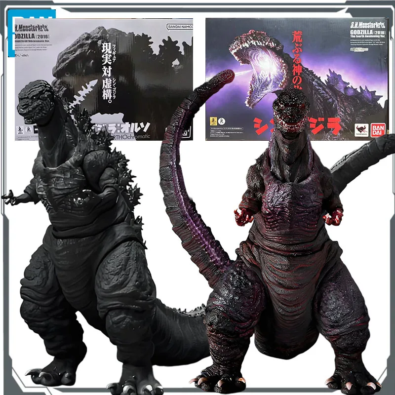 Bandai Original S.H.MonsterArts Shin-Godzilla: Black & White Edition & Fourth Form Awakening Edition Toys Model Gifts for Boys
Bandai Original S.H.MonsterArts Shin-Godzilla: Black & White Edition & Fourth Form Awakening Edition Toys Model Gifts for Boys