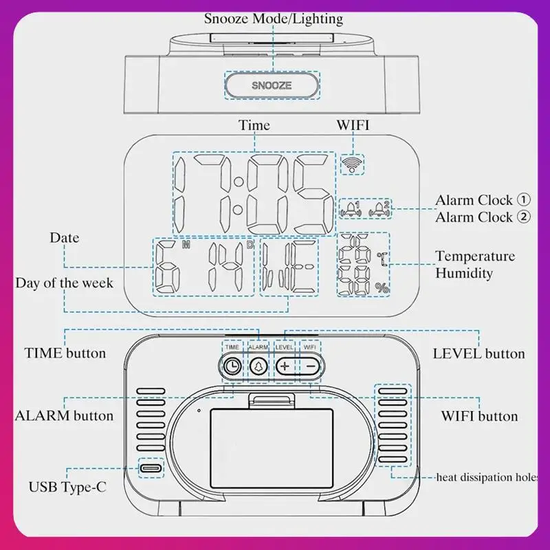 ABKL-Wifi Настольные часы Автоматические часы Поддержка калибровки Wi-Fi Автоматическая калибровка Будильник Wi-Fi Умные часы с воздушным выключением
ABKL-Wifi Настольные часы Автоматические часы Поддержка калибровки Wi-Fi Автоматическая калибровка Будильник Wi-Fi Умные часы с воздушным выключением