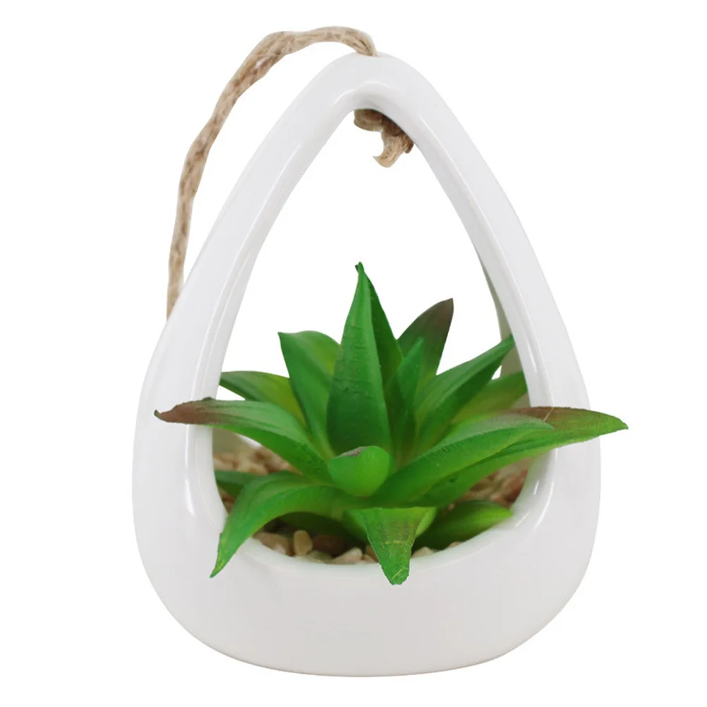 1Pcs Artificial Succulent Plant Realistic Simulation Succulent Potted Plant Hanging Decor Home Office Supermarket Desktop 
1Pcs Artificial Succulent Plant Realistic Simulation Succulent Potted Plant Hanging Decor Home Office Supermarket Desktop