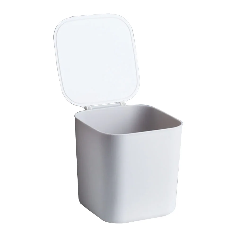 Desktop Trash Can White Mini Container with Lid for Waste Paper Towels Bread Crumbs Suitable Bathrooms Offices Craft Rooms
Desktop Trash Can White Mini Container with Lid for Waste Paper Towels Bread Crumbs Suitable Bathrooms Offices Craft Rooms