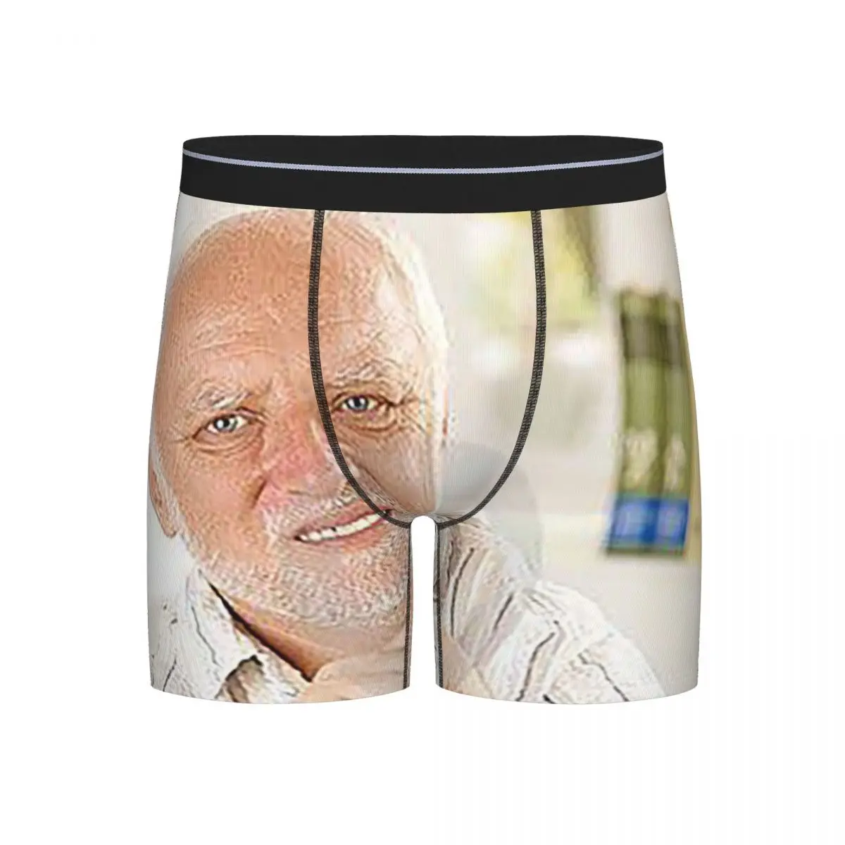 Long Boxer Underpants Shorts Hide The Pain Harold Meme Panties Men's Breathable Underwear for Homme Man Boyfriend Gifts
Long Boxer Underpants Shorts Hide The Pain Harold Meme Panties Men's Breathable Underwear for Homme Man Boyfriend Gifts