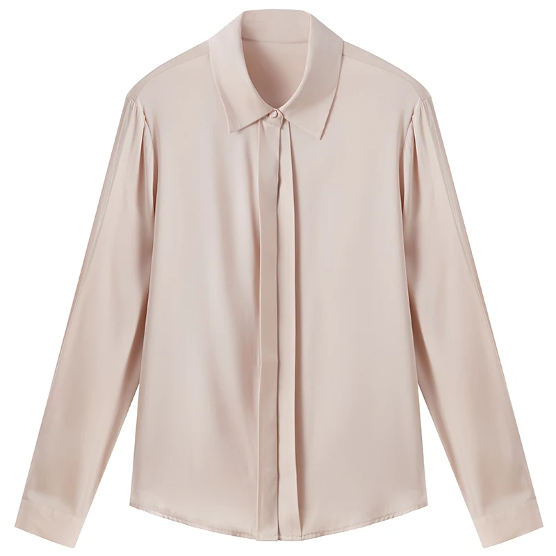 New Elegant Fashion Shirts and Blouses Woman Spring Autumn Long Sleeve Women's Solid Blouse Office Lady Real Silk Shirt Tops
New Elegant Fashion Shirts and Blouses Woman Spring Autumn Long Sleeve Women's Solid Blouse Office Lady Real Silk Shirt Tops