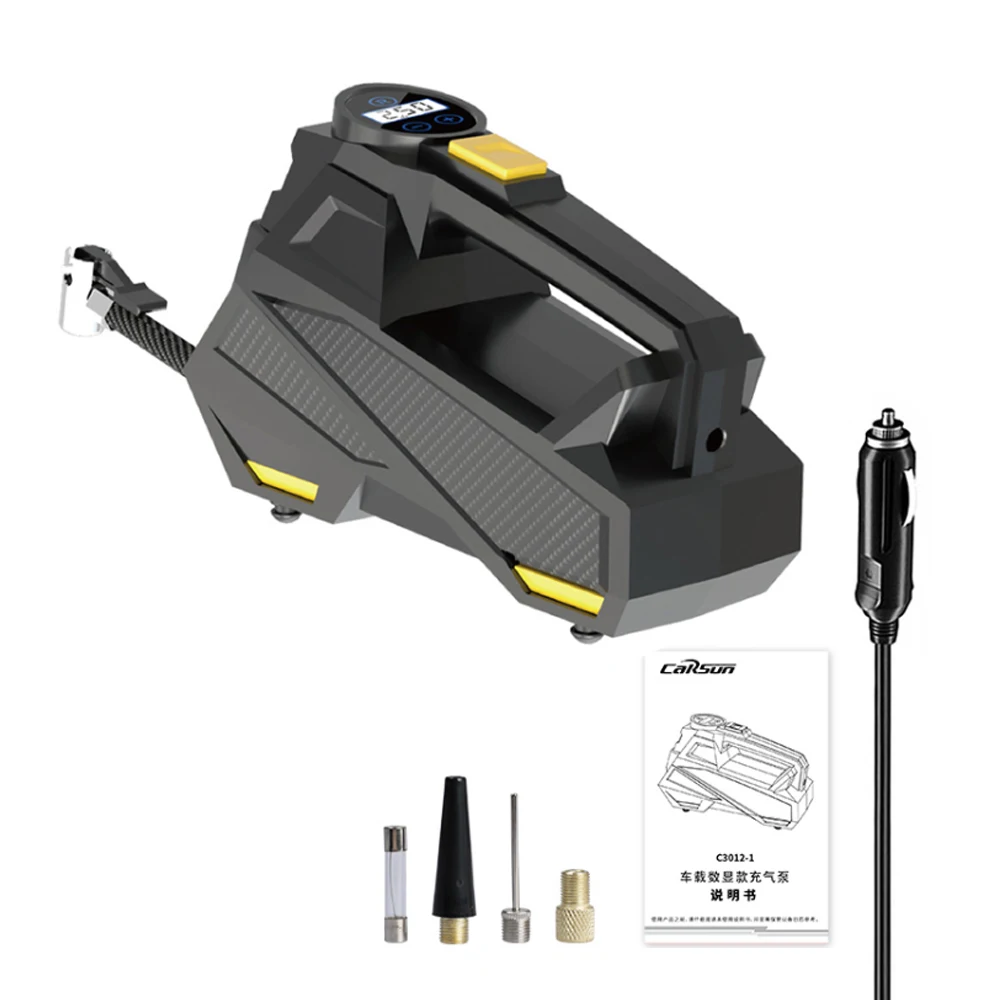 Car Air Compressor 12V 150PSI Portable Car Tire Inflator Smart Digital Inflatable Pump For Auto Car Motor Bicycle Boat Air Pump
Car Air Compressor 12V 150PSI Portable Car Tire Inflator Smart Digital Inflatable Pump For Auto Car Motor Bicycle Boat Air Pump
