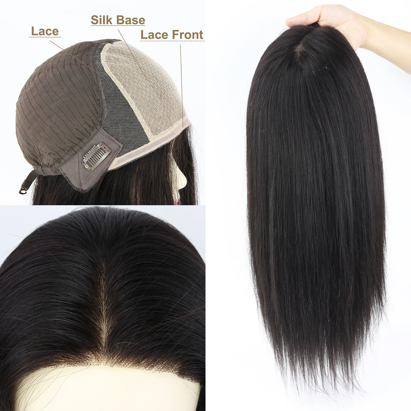 10x12cm Silk Base Wig for Women Real Virgin European Human Hair Wig with Lace Front Clips Side Everyday Wear Natural Scalp
10x12cm Silk Base Wig for Women Real Virgin European Human Hair Wig with Lace Front Clips Side Everyday Wear Natural Scalp