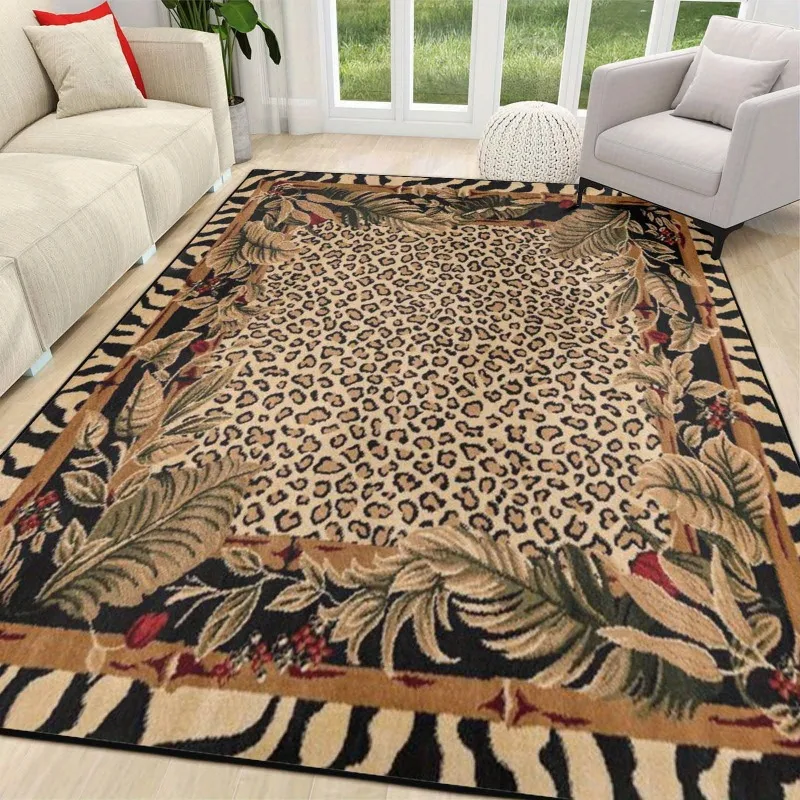Moynesa Tiger Bohemian Rug for Living Room Retro Tiger Print Carpet Leopard Carpets Dining Room Indoor Doormat Kitchen Area Rug
Moynesa Tiger Bohemian Rug for Living Room Retro Tiger Print Carpet Leopard Carpets Dining Room Indoor Doormat Kitchen Area Rug