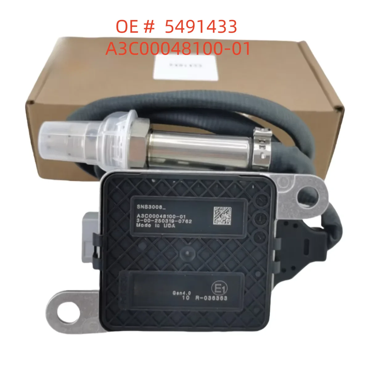 high quality new 5491433 A3C00048100-01 Nitrogen Oxide Sensor For cummins Auto Parts
high quality new 5491433 A3C00048100-01 Nitrogen Oxide Sensor For cummins Auto Parts