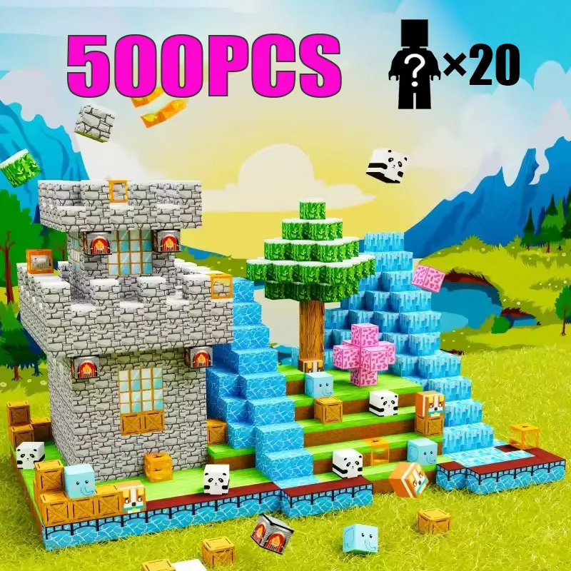 10-500PCS Magnetic Blocks Sets Building Toys Mine Magnet World Model For Boys Girls STEM Montessori Sensory Cubes Toddlers Gifts
10-500PCS Magnetic Blocks Sets Building Toys Mine Magnet World Model For Boys Girls STEM Montessori Sensory Cubes Toddlers Gifts