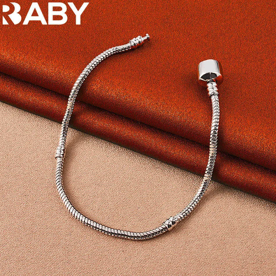 URBABY 925 Sterling Silver Rope Chain Bracelet For Men's and Women's Fashion Boutique Jewelry Parties Popular Birthday Gifts
URBABY 925 Sterling Silver Rope Chain Bracelet For Men's and Women's Fashion Boutique Jewelry Parties Popular Birthday Gifts