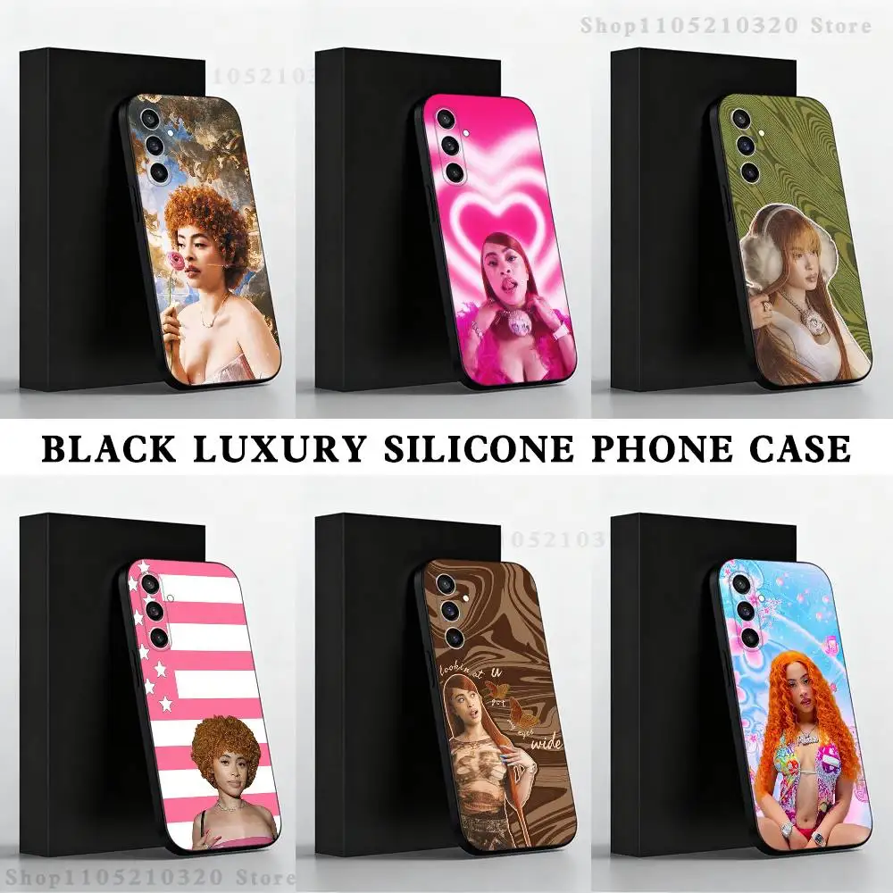 singer I-Ice S-Spice Phone Case For Samsung S 25,24,23,22,30,21,10,9,Ultra,Plus,Lite,FE,4,5 G Black Soft Case
singer I-Ice S-Spice Phone Case For Samsung S 25,24,23,22,30,21,10,9,Ultra,Plus,Lite,FE,4,5 G Black Soft Case
