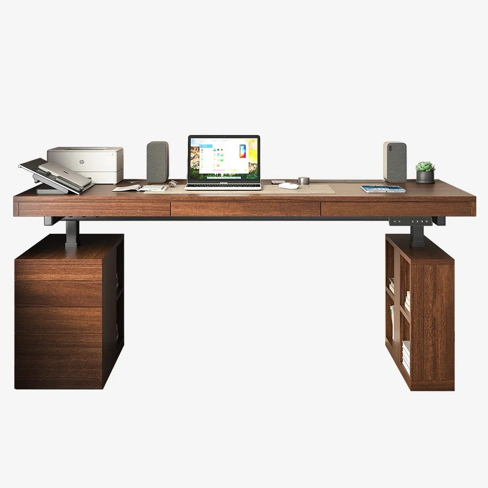 Modern Black Standing Adjustable PC Gaming Desk Iron Office Furniture Home Table With Drawers
Modern Black Standing Adjustable PC Gaming Desk Iron Office Furniture Home Table With Drawers