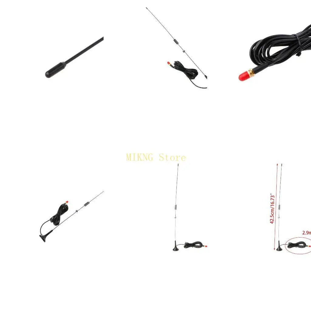 UT-106UV Car Ham Radio Antenna VHF/UHF Dual Band SMA-Female for 888S best sale
UT-106UV Car Ham Radio Antenna VHF/UHF Dual Band SMA-Female for 888S best sale