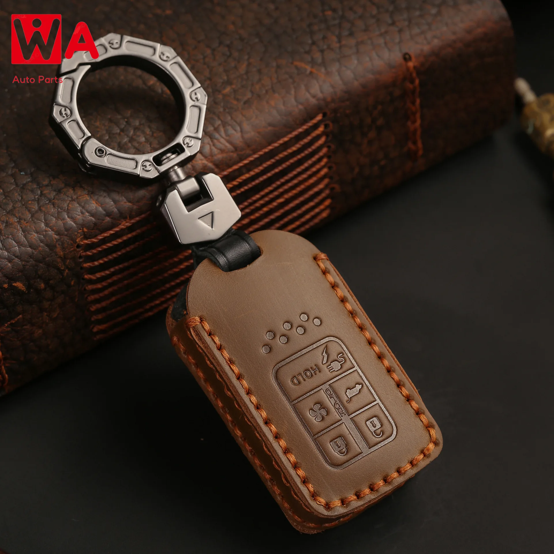 Genuine Leather Car Key Cover For Honda Clarity 2017 2018 2019 2020 2021 Smart Remote Fob CRV PHEV Hybird Shell Case Holder
Genuine Leather Car Key Cover For Honda Clarity 2017 2018 2019 2020 2021 Smart Remote Fob CRV PHEV Hybird Shell Case Holder