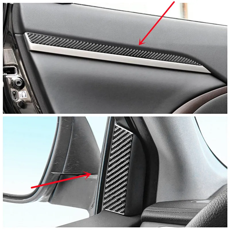Carbon Fiber Car A-Pillar Inner Door Decorative Sticker Trim Strips For Toyota Highlander 15-18 Car Styling Interior Accessories
Carbon Fiber Car A-Pillar Inner Door Decorative Sticker Trim Strips For Toyota Highlander 15-18 Car Styling Interior Accessories