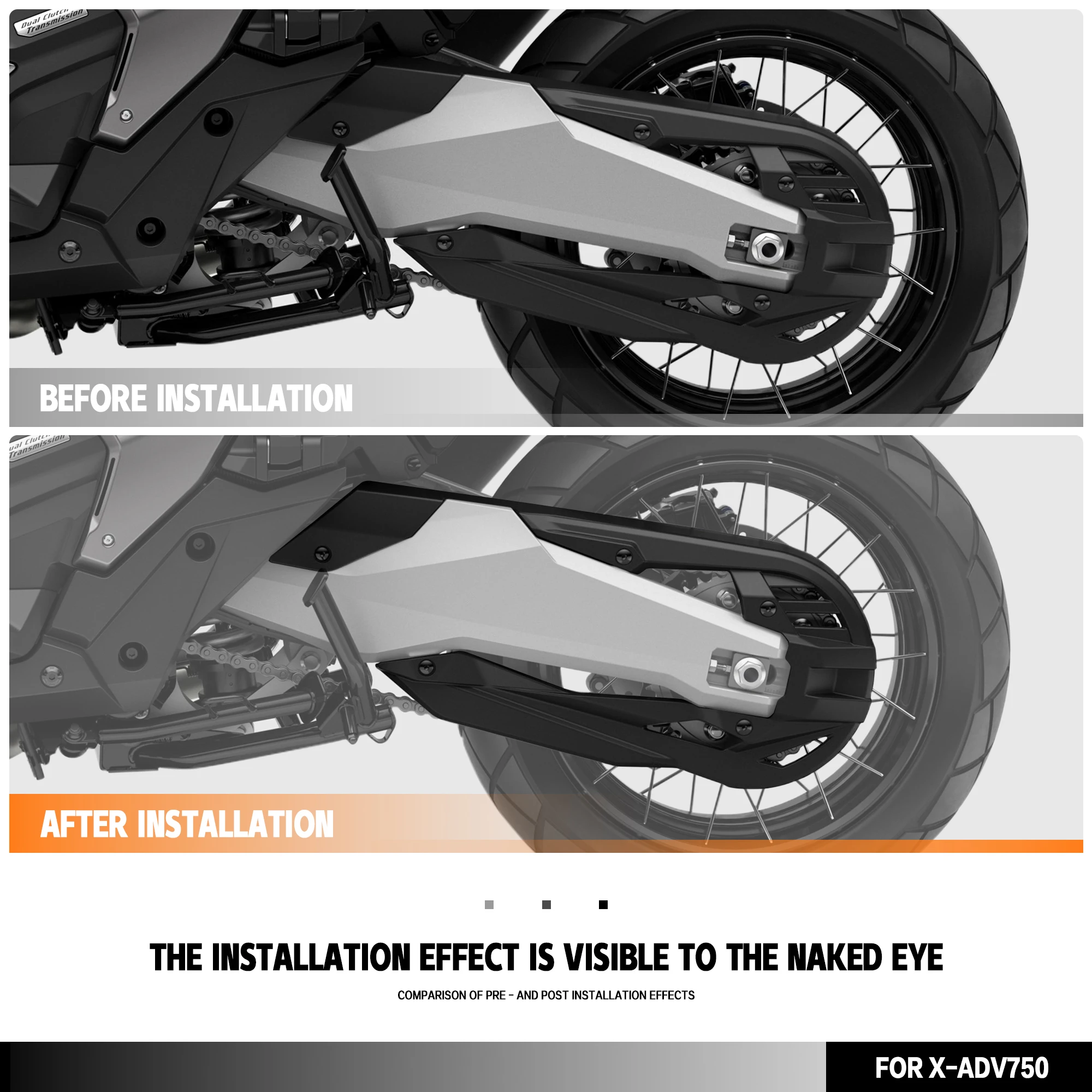 Защитная крышка цепи для мотоцикла Honda XADV750 X-ADV 750 XADV 750 2021-2026, комплект обтекателей, защитная накладка
Защитная крышка цепи для мотоцикла Honda XADV750 X-ADV 750 XADV 750 2021-2026, комплект обтекателей, защитная накладка