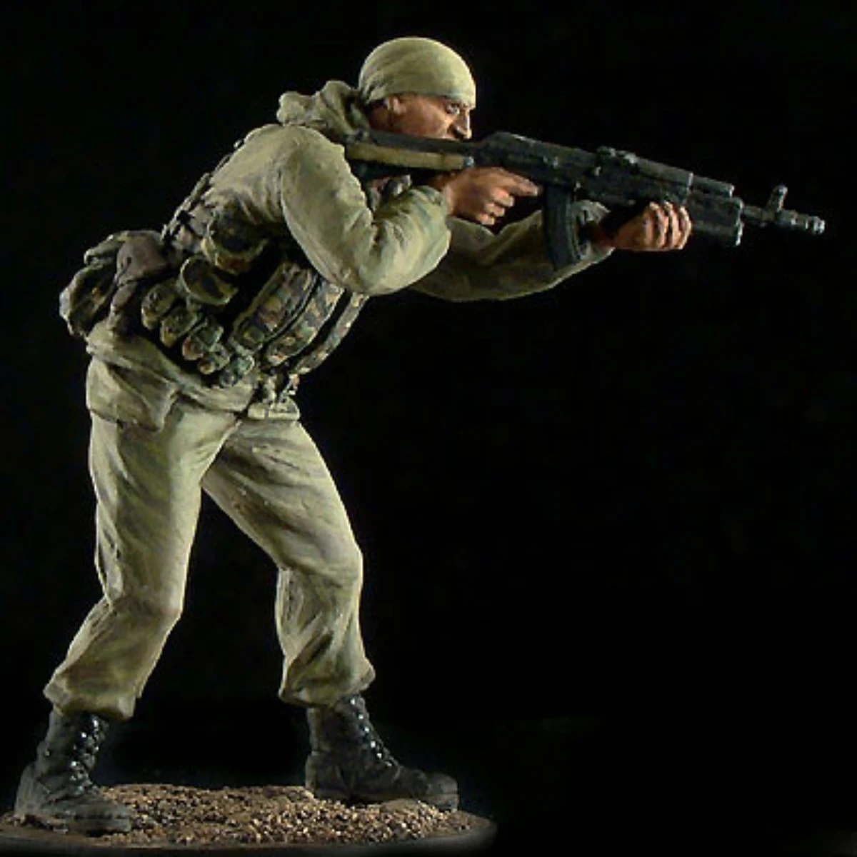 1/35 Resin unpainted model kit, military theme, Russian Special Forces unassembled and unpainted GK, 1289R
1/35 Resin unpainted model kit, military theme, Russian Special Forces unassembled and unpainted GK, 1289R