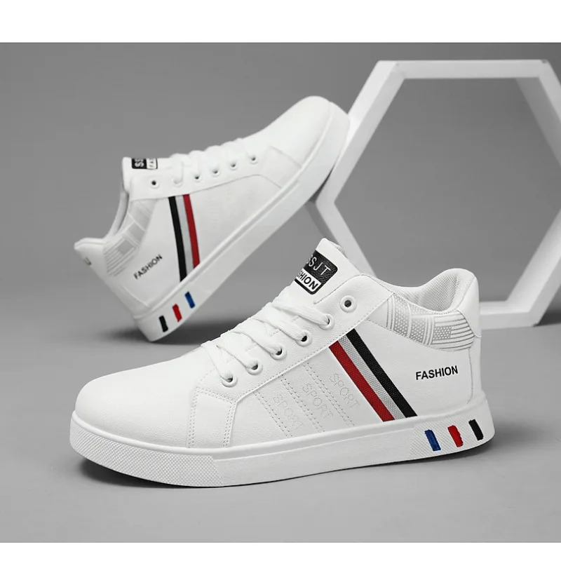 Men's Mid-cut Casual Shoes Fashion Designer Men's Sneakers Outdoor Comfortable Lightweight Flat Vulcanized Shoes Tenis Masculino
Men's Mid-cut Casual Shoes Fashion Designer Men's Sneakers Outdoor Comfortable Lightweight Flat Vulcanized Shoes Tenis Masculino