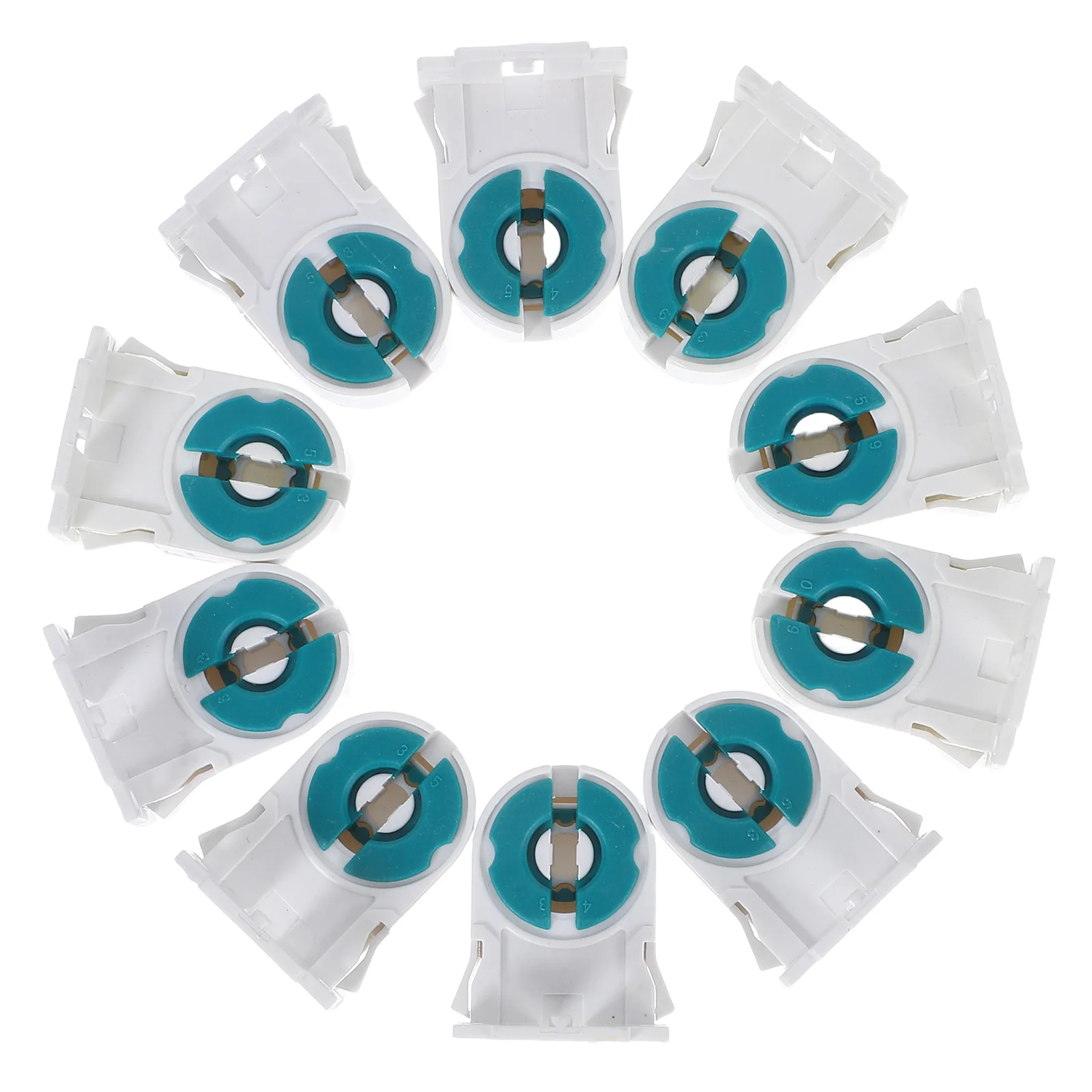 10pcs Grille Holder Replacement Socket Fluorescent Tube Light Base Lamp Parts Light Fixture Parts Led Bulb Holder Lamp Socket
10pcs Grille Holder Replacement Socket Fluorescent Tube Light Base Lamp Parts Light Fixture Parts Led Bulb Holder Lamp Socket