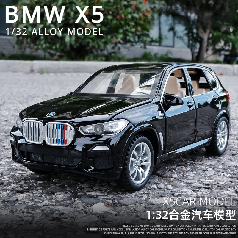 Hot Toys Diecast 1:32 Alloy Model Car Miniature BMW X5 Metal SUV Vehicle Kids Toys Boys for Children Collection Christmas Gifts
Hot Toys Diecast 1:32 Alloy Model Car Miniature BMW X5 Metal SUV Vehicle Kids Toys Boys for Children Collection Christmas Gifts