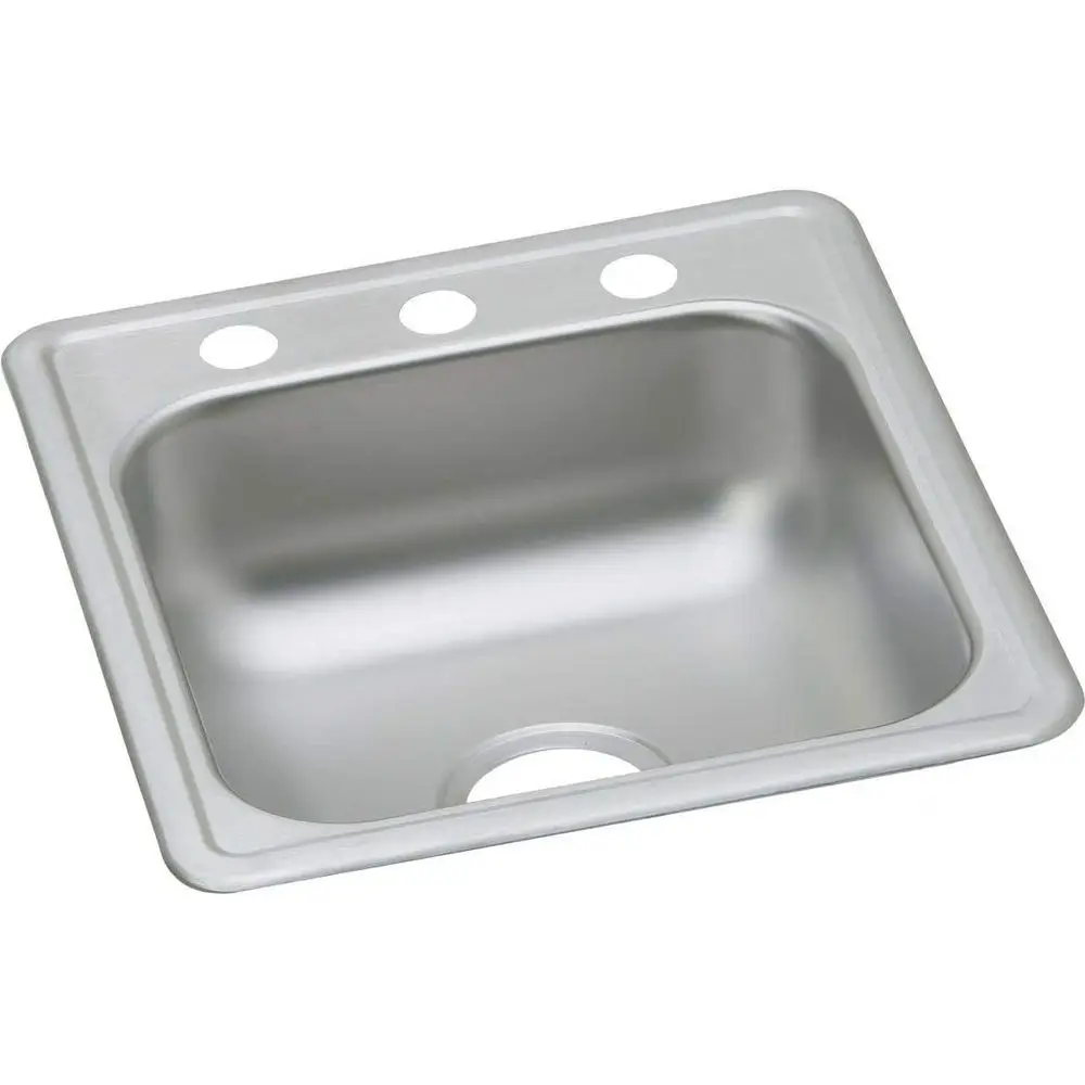 Single Bowl Drop-In Stainless Steel Bar Sink
Single Bowl Drop-In Stainless Steel Bar Sink