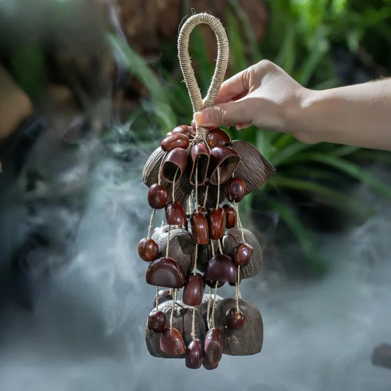 Fruit Shell Handbell Meditation Accompaniment Sound Beam Handmade Hand Bells Natural Plant Fruit Shell Healing Musical Bells
Fruit Shell Handbell Meditation Accompaniment Sound Beam Handmade Hand Bells Natural Plant Fruit Shell Healing Musical Bells