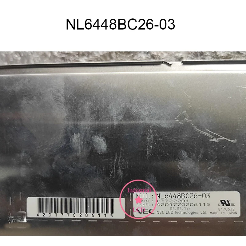 LCD NL6448BC26-03 NL6448BC26-03F Original 8.4 Inch Display Screen Panel 640×480
LCD NL6448BC26-03 NL6448BC26-03F Original 8.4 Inch Display Screen Panel 640×480