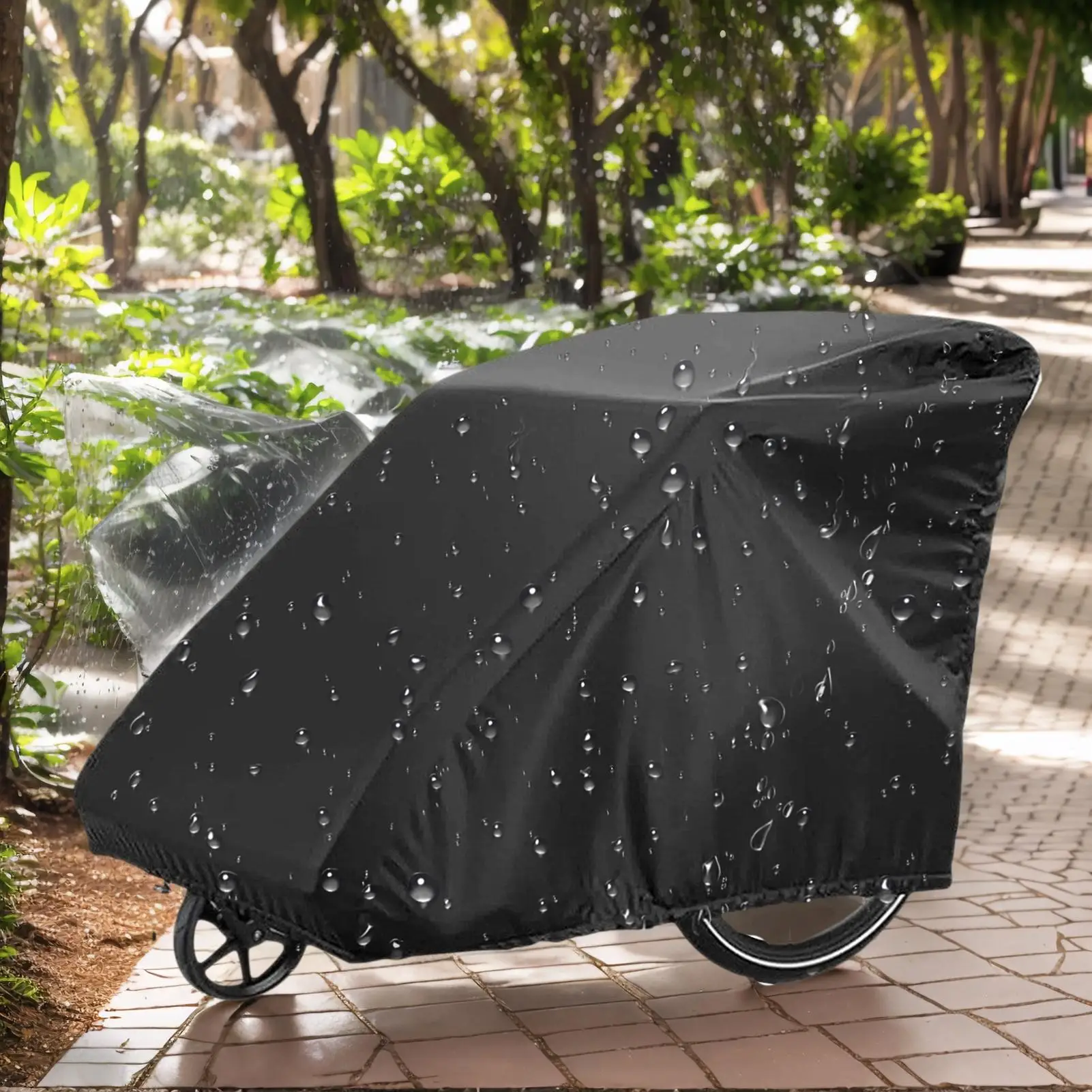 Уличный чехол для велосипеда, защита от атмосферных воздействий, защита для прицепа, ветрозащитный чехол для велосипеда для скутера, мотоцикла, трехколесного велосипеда, гаража, путешествий, гор 
Уличный чехол для велосипеда, защита от атмосферных воздействий, защита для прицепа, ветрозащитный чехол для велосипеда для скутера, мотоцикла, трехколесного велосипеда, гаража, путешествий, гор