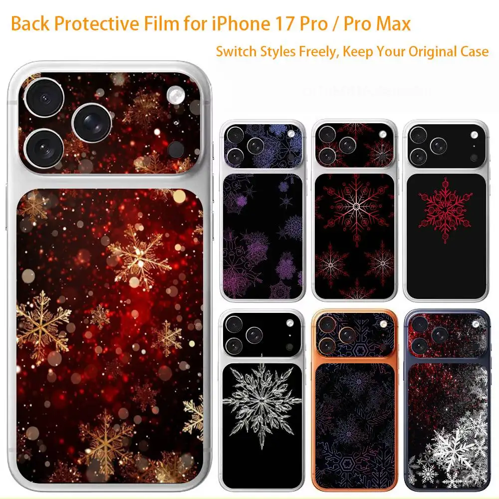 Snowflake Gothic Premium Skin Wrap for iPhone 17 Pro/Max, Back Frame Camera Protective Decal (Not Case)
Snowflake Gothic Premium Skin Wrap for iPhone 17 Pro/Max, Back Frame Camera Protective Decal (Not Case)