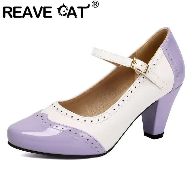 Туфли-лодочки REAVE CAT розовые блестящие женские с круглым носком, на толстом каблуке 7 см, с ремешком на пряжке, разноцветные, большие размеры 42, 43, 44, 45, в стиле Мэри Джейн
Туфли-лодочки REAVE CAT розовые блестящие женские с круглым носком, на толстом каблуке 7 см, с ремешком на пряжке, разноцветные, большие размеры 42, 43, 44, 45, в стиле Мэри Джейн