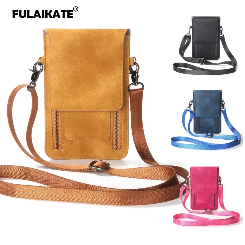 FULAIKATE Universal Shoulder Bag for iPhone 15 Pro Max 14 Plus Card Pocket Waist Case for Samsung Galaxy S24 Ultra Note 20 Pouch
FULAIKATE Universal Shoulder Bag for iPhone 15 Pro Max 14 Plus Card Pocket Waist Case for Samsung Galaxy S24 Ultra Note 20 Pouch