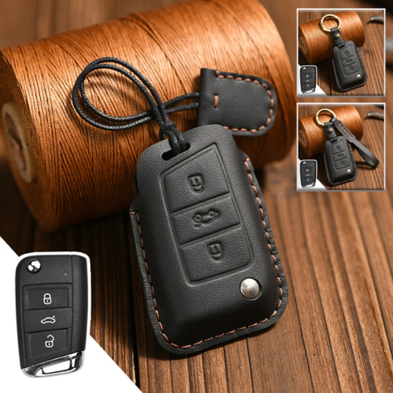 A+ Genuine Leather Car Remote Key Fob Case Cover For VW Golf MK7 Polo Skoda Tiguan
A+ Genuine Leather Car Remote Key Fob Case Cover For VW Golf MK7 Polo Skoda Tiguan