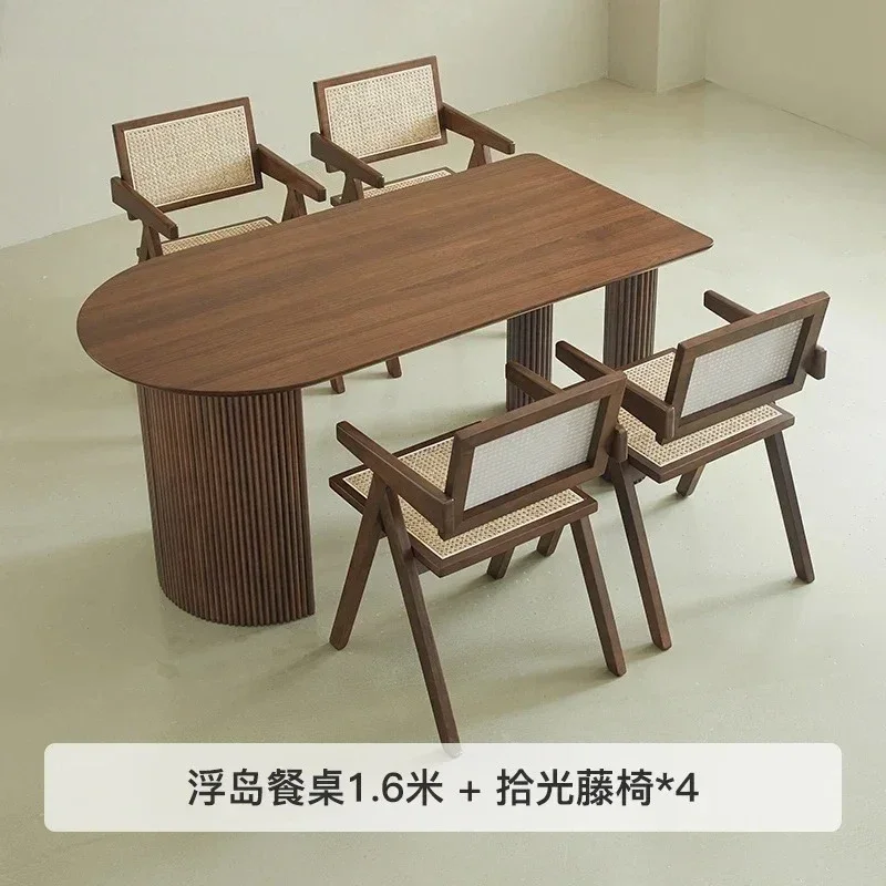 B Nordic Semicircle Solid Wood Dining Table Rectangular Table Wall Middle Island Table Dining
B Nordic Semicircle Solid Wood Dining Table Rectangular Table Wall Middle Island Table Dining