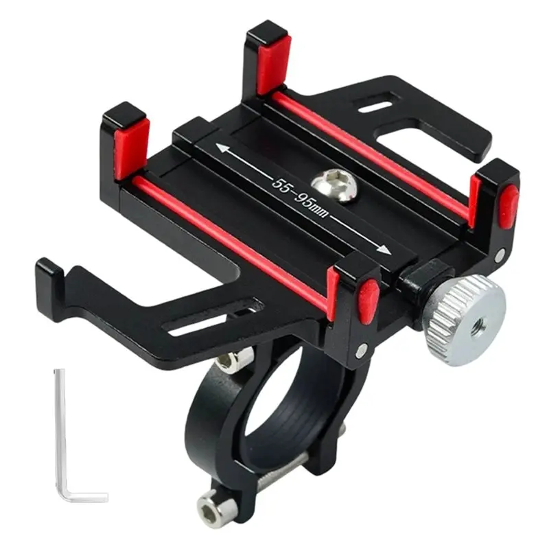 Smartphone Holder For Motorcycle Electric Bicycle CNC Aluminum Alloy Bracket Five Claws Mechanical Bike Phone Mounting System
Smartphone Holder For Motorcycle Electric Bicycle CNC Aluminum Alloy Bracket Five Claws Mechanical Bike Phone Mounting System