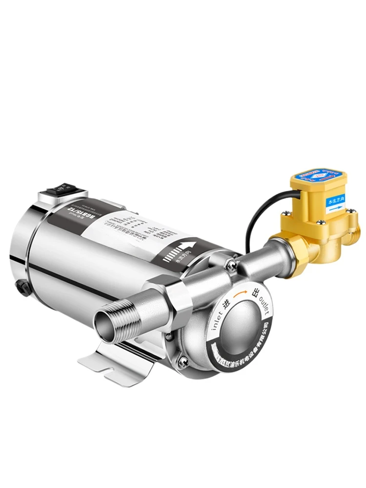 Booster Pump Full-automatic Stainless Steel 220v Domestic Water Heater Mute Booster Pump Pipeline Booster Pump
Booster Pump Full-automatic Stainless Steel 220v Domestic Water Heater Mute Booster Pump Pipeline Booster Pump
