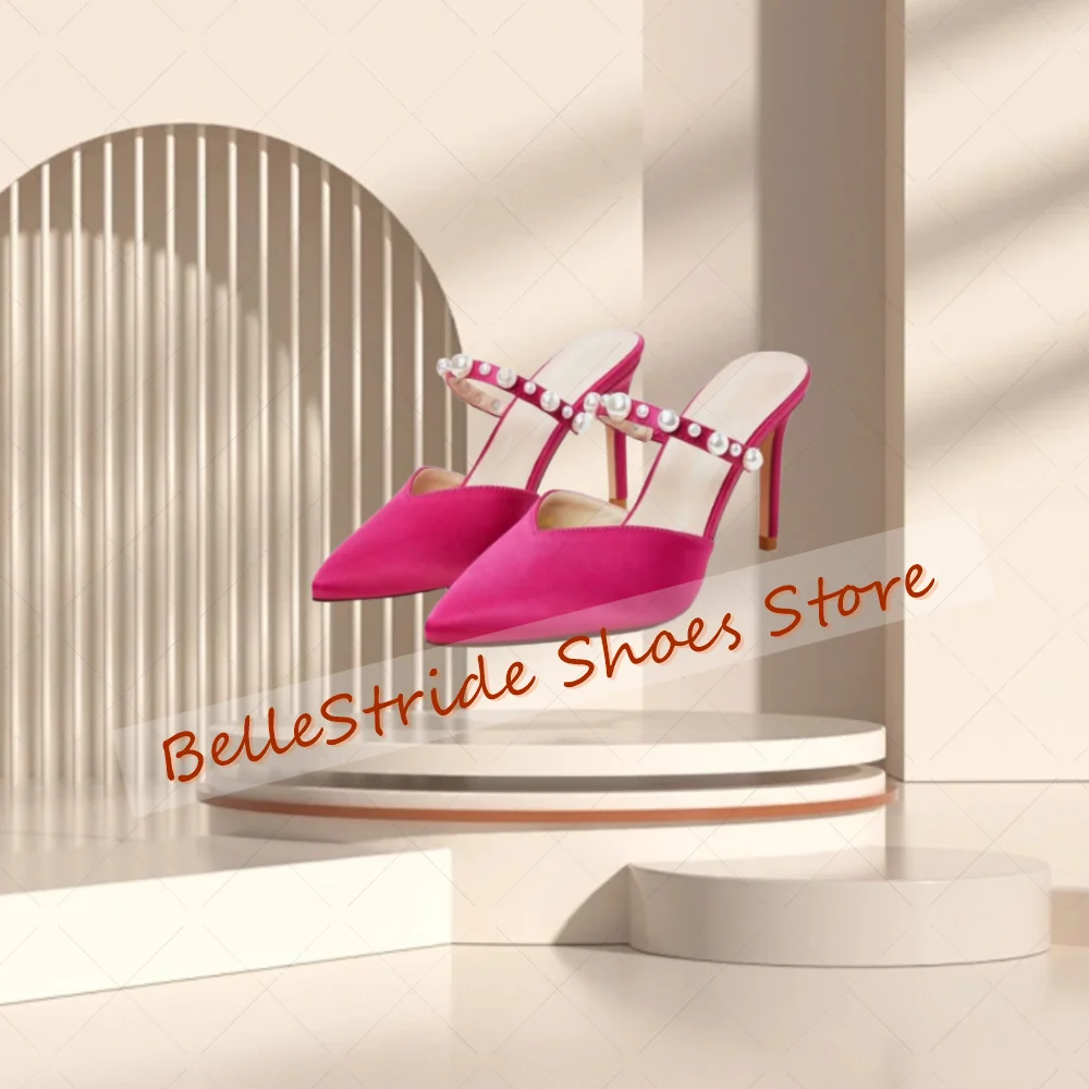 Острые тапочки с розовым и красным жемчугом, модная женская обувь, туфли на высоком каблуке-шпильке, вечерние, банкетные, свидания, 2025 Zapatos Para Mujere
Острые тапочки с розовым и красным жемчугом, модная женская обувь, туфли на высоком каблуке-шпильке, вечерние, банкетные, свидания, 2025 Zapatos Para Mujere